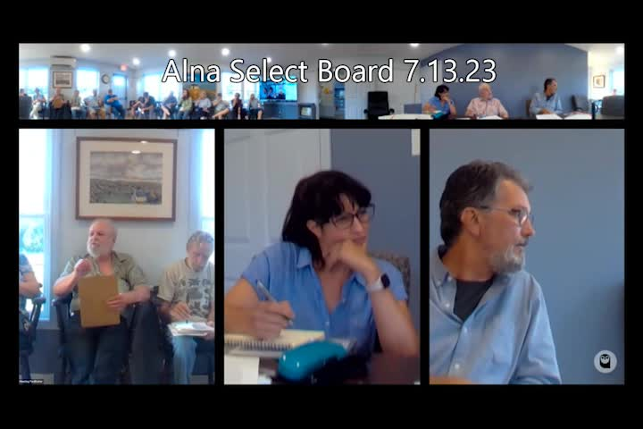 Thumbnail image for Alna Select Board - July 13, 2023