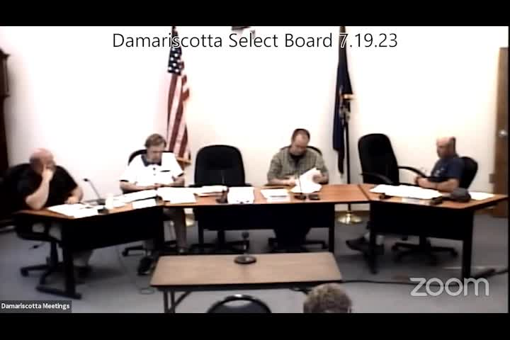 Thumbnail image for Damariscotta Select Board - July 19, 2023