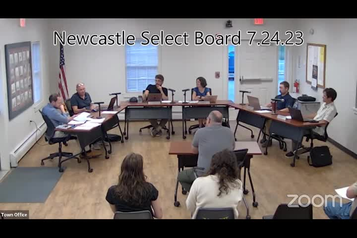 Thumbnail image for Newcastle Select Board - July 24, 2023