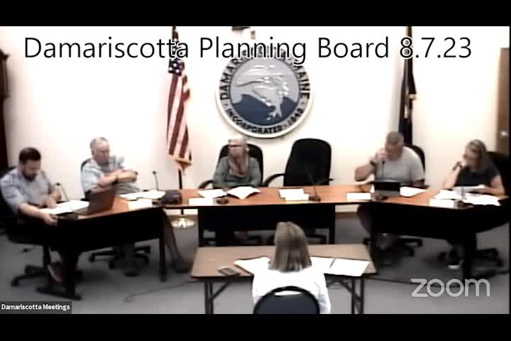 Thumbnail image for Damariscotta Planning Board - August 7, 2023