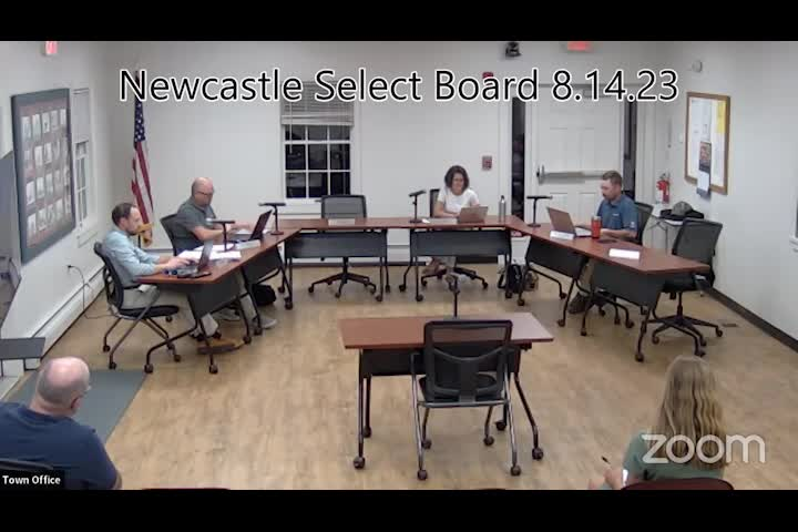 Thumbnail image for Newcastle Select Board - August 14, 2023