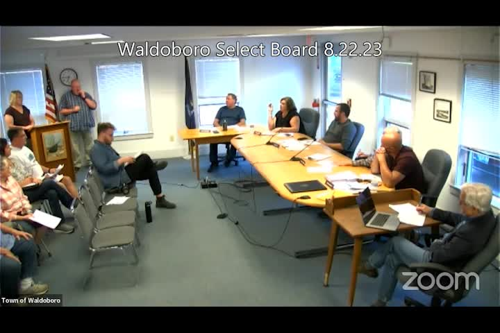 Thumbnail image for Waldoboro Select Board - August 22, 2023