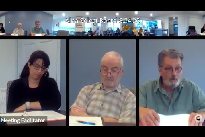Thumbnail image for Alna Select Board - August 24, 2023
