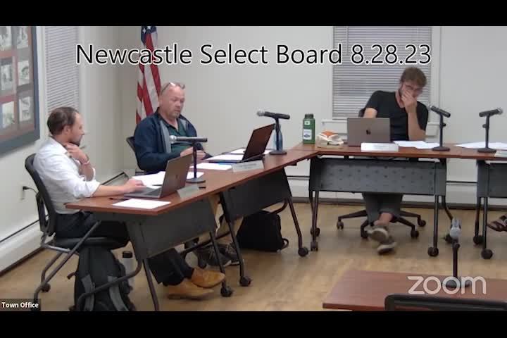Thumbnail image for Newcastle Select Board - August 28, 2023