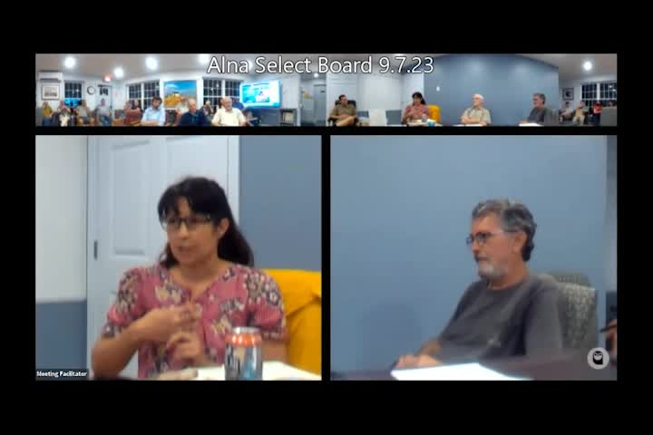 Thumbnail image for Alna Select Board - September 7, 2023