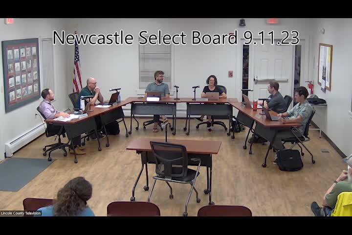 Thumbnail image for Newcastle Select Board - September 11, 2023
