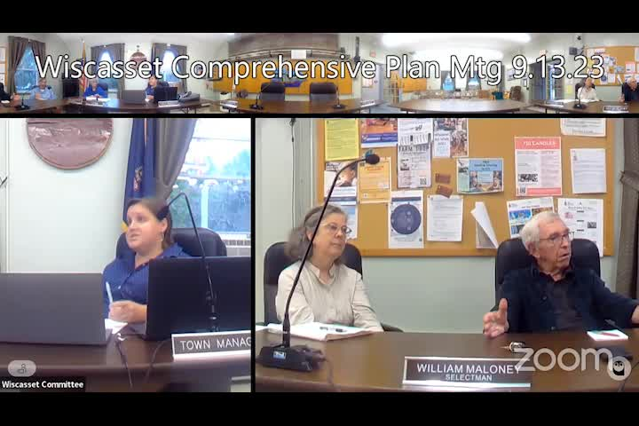 Thumbnail image for Wiscasset Comprehensive Plan - September 13, 2023