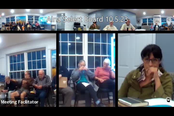 Thumbnail image for Alna Select Board - October 5, 2023