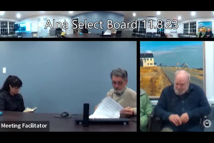 Thumbnail image for Alna Select Board - November 8, 2023