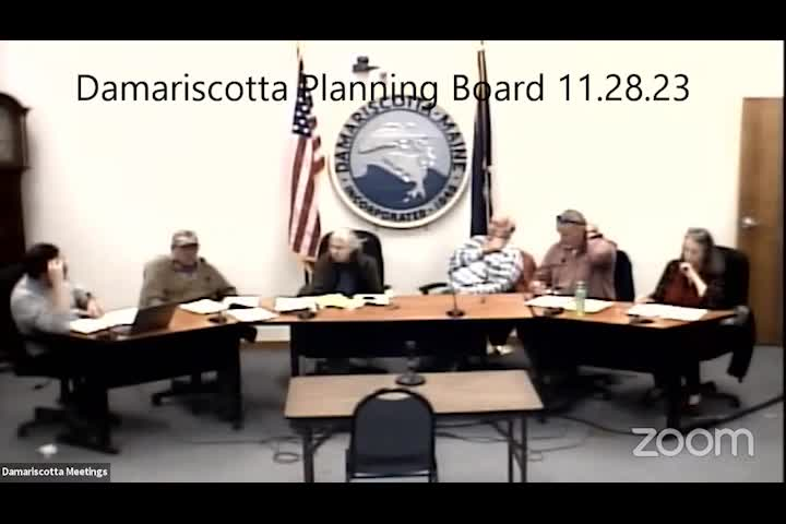 Thumbnail image for Damariscotta Planning Board - November 28, 2023
