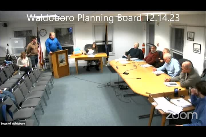 Thumbnail image for Waldoboro Planning Board - December 14, 2023