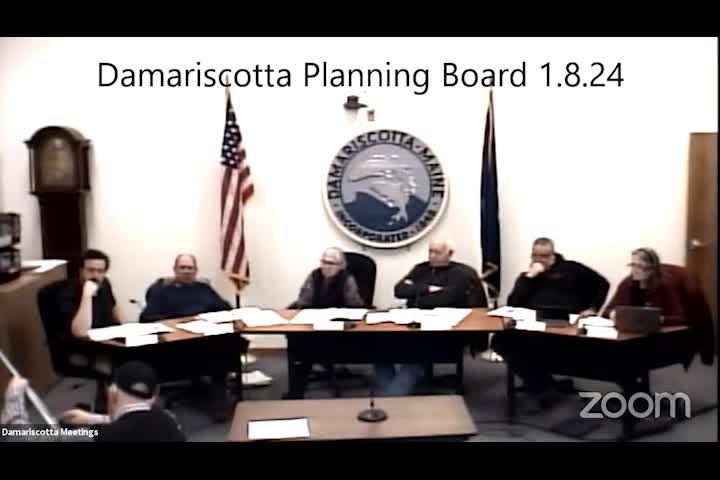 Thumbnail image for Damariscotta Planning Board - January 8, 2024