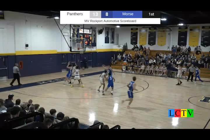 Thumbnail image for January 15, 2024 - Medomak Valley vs. Morse High School - Varsity Boys Basketball