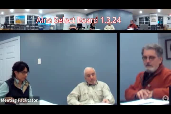 Thumbnail image for Alna Select Board - January 3, 2024