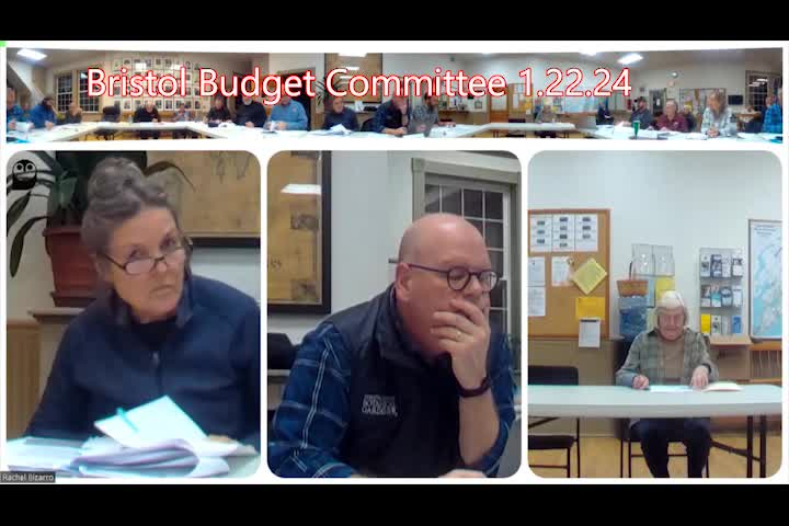 Thumbnail image for Bristol Budget Committee - January 22, 2024