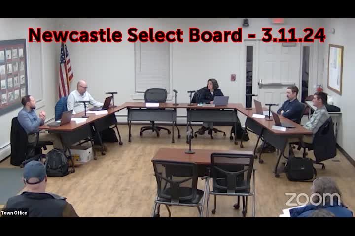 Thumbnail image for Newcastle Select Board - March 11, 2024
