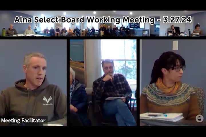 Thumbnail image for Alna Select Board Working Meeting - March 27, 2024