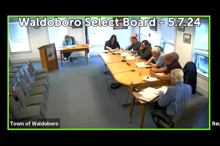 Thumbnail image for Waldoboro Select Board - May 7, 2024