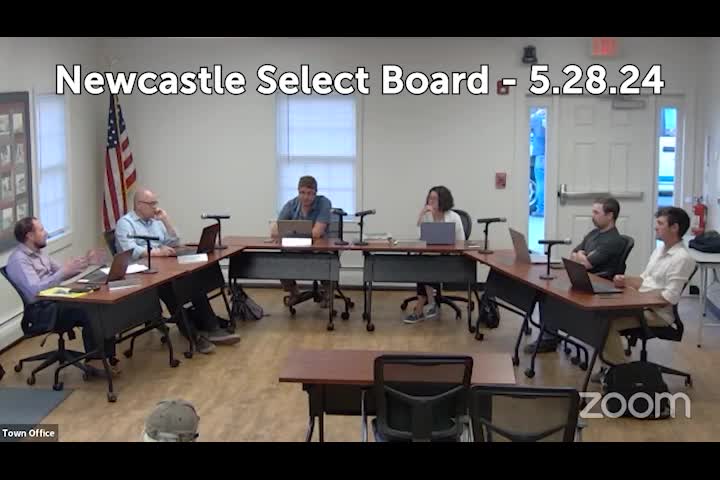 Thumbnail image for Newcastle Select Board - May 28, 2024