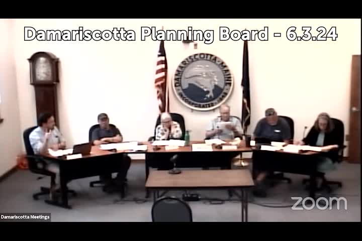 Thumbnail image for Damariscotta Planning Board - June 3, 2024