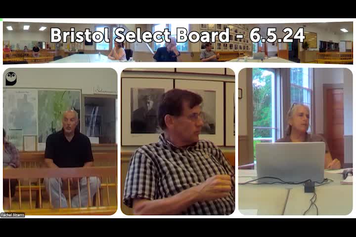 Thumbnail image for Bristol Select Board - June 5, 2024