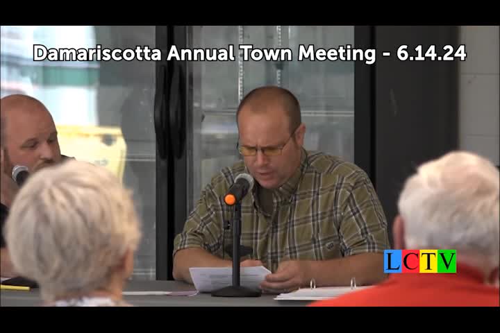 Thumbnail image for Damariscotta Annual Town Meeting - June 14, 2024