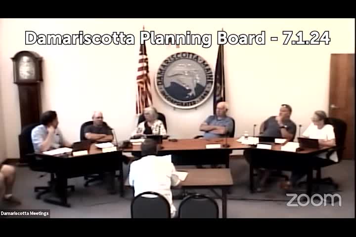Thumbnail image for Damariscotta Planning Board - July 1, 2024
