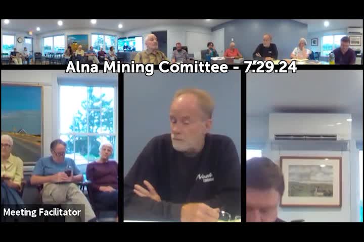 Thumbnail image for Alna Mining Comittee - July 29, 2024