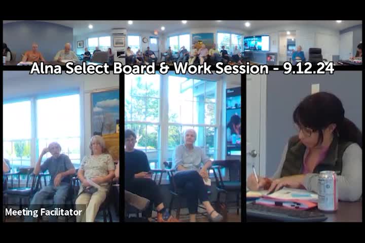 Thumbnail image for Alna Select Board & Work Session - September 12, 2024