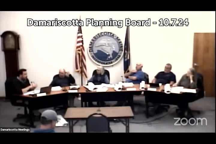 Thumbnail image for Damariscotta Planning Board - October 7, 2024