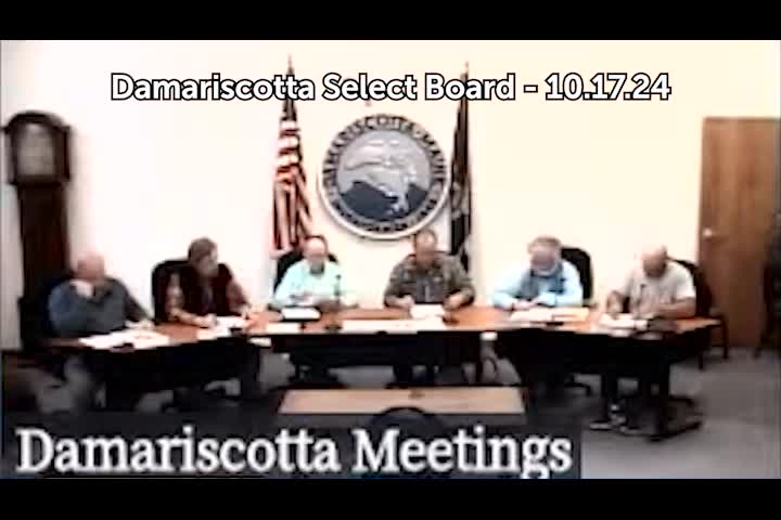 Thumbnail image for Damariscotta Select Board - October 17, 2024