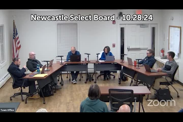Thumbnail image for Newcastle Select Board - October 28, 2024