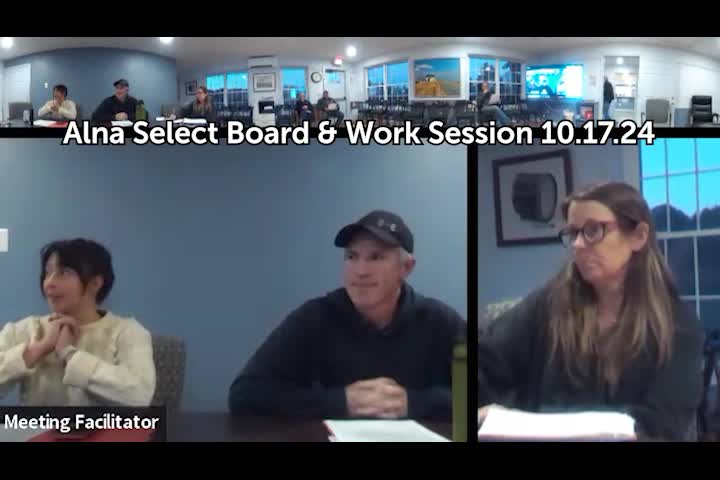 Thumbnail image for Alna Select Board & Work Session - October 17, 2024