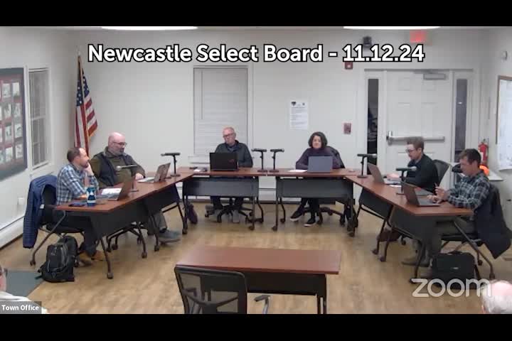 Thumbnail image for Newcastle Select Board - November 12, 2024